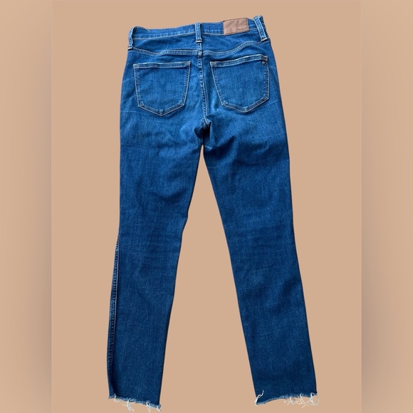 MADEWELL High rise skinny  Dark Blue Women's Jean - Picture 2 of 12